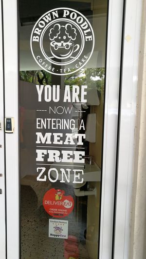 door at Brown Poodle in Penang