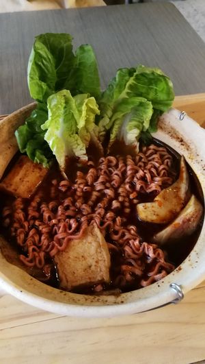 spicy mala noodles at Brown Poodle in Penang