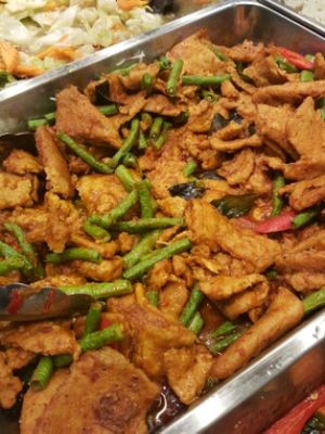 咖哩素肉 at Fortune Tree Vegetarian Food Stall in Central Singapore