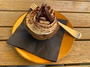 Tiramisu cupcake  at V Series in Kew