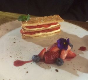 Mille feuille at V Series in Kew