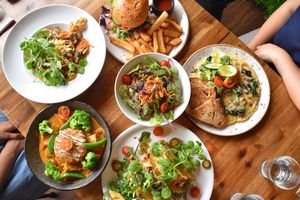 Fine dining brunch with friends at V Series in Kew