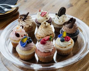 Vegan Cupcakes at V Series in Kew