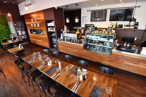 Vegan Cafe at V Series in Kew