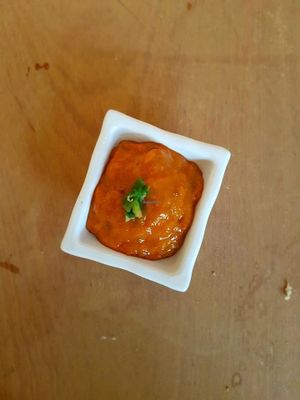 #sweet #spicy #momo #sauce #tibet #elcafe at EL Cafe International Vegan Food in Phan Thiet