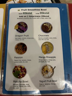 Menu  at EL Cafe International Vegan Food in Phan Thiet