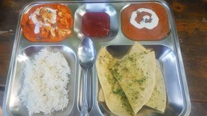 Indian dish at EL Cafe International Vegan Food in Phan Thiet