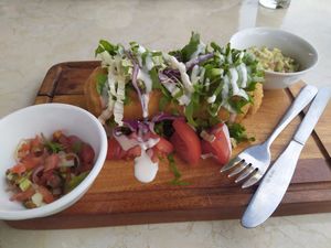 Burrito at EL Cafe International Vegan Food in Phan Thiet