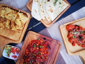 Nachos at EL Cafe International Vegan Food in Phan Thiet