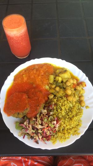 Curry de legumes  at Cozinha Divina in Olinda