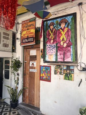 Lojinha de artesanato #Veganuary at Cozinha Divina in Olinda