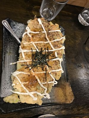 Okonomiyaki  at Vegeme in South Brisbane