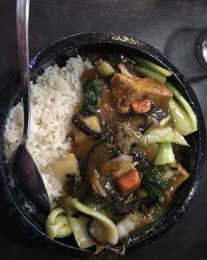 Curry   at Vegeme in South Brisbane