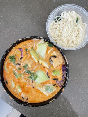 Laksa - recommend  at Vegeme in South Brisbane