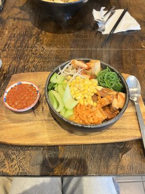 Bibimbap   at Vegeme in South Brisbane