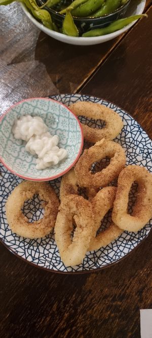 "Calamari" rings at Vegeme in South Brisbane