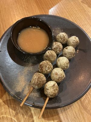 Mushroom balls   at Vegeme in South Brisbane