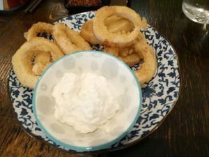 Calamari at Vegeme in South Brisbane