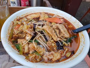 Tum yum at Vegeme in South Brisbane