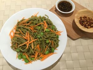 Soba noodles (Photo from Facebook page) at Peace Cafe in Central Singapore