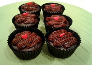 Cupcakes (Photo from Facebook page) at Peace Cafe in Central Singapore