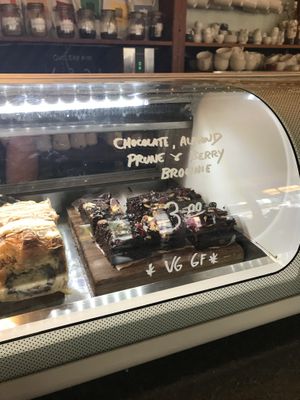 Vegan brownie  at No. 1 Harbourside in Bristol