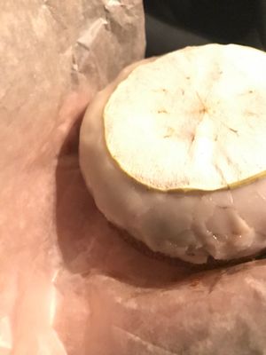 Apple cider doughnut  at Back to Eden Bakery - Food Cart in Portland