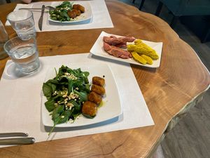 Polpettine vegane at Euroverde Bio in Carugate