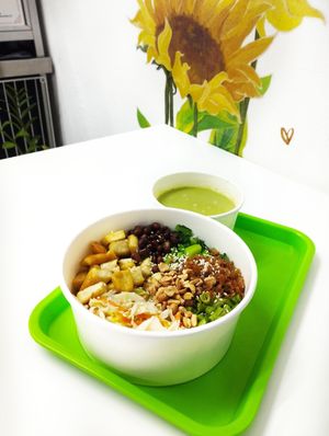 Thunder Tea Bee Hoon Set at Living Wholesome 生活天然健康素食 - Bukit Timah in Central Singapore