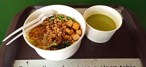适合不太会吃擂茶的人，味道没那么重 at Living Wholesome 生活天然健康素食 - Bukit Timah in Central Singapore