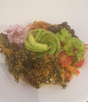 Healthy dinnet at Living Wholesome 生活天然健康素食 - Bukit Timah in Central Singapore