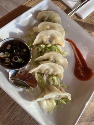 Vegetables dumplings   at Green Elephant Vegetarian Bistro & Bar in Portsmouth