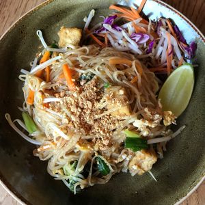 pad Thai  at Green Elephant Vegetarian Bistro & Bar in Portsmouth