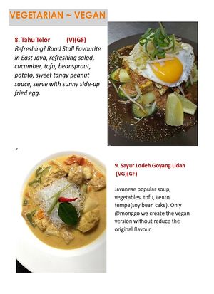 tahu telor surabaya! 
sayur lodeh at Monggo Restaurant in Mount Lawley