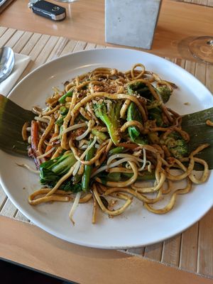 Noodles at Monggo Restaurant in Mount Lawley