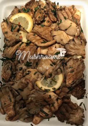 Mushrooms 🍄 🍋 Fresh from the Oven 😋 at s'Teeblatt in St Gallen