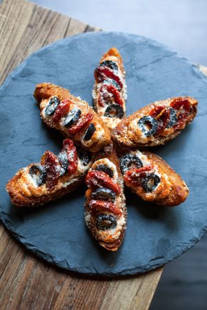 Freshly Made Potato Skin  at Topiary in Hong Kong Island
