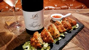 Thai Style Vegan Fish Cake at Topiary in Hong Kong Island