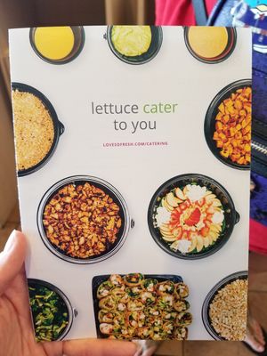 Catering at SoFresh - Fowler Ave in Tampa