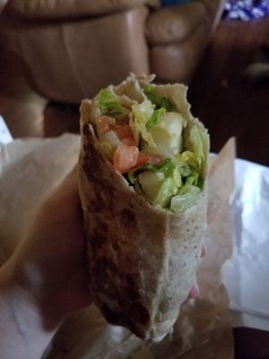 The classic wrap with organic tofu at SoFresh - Fowler Ave in Tampa