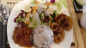 This was really good!  at Sekai Cafe  in Tokyo