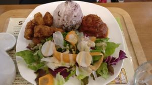 This was also great!  at Sekai Cafe  in Tokyo