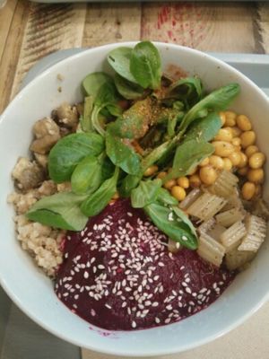 Very nice  at Le Veganovore in Paris