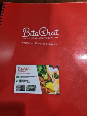 Menu at Bite n Chat in Jakarta