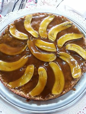 pudding at Trigais in Caxias Do Sul