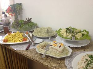 Salad (photo by Fernanda Tissot) at Trigais in Caxias Do Sul