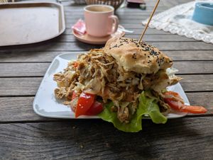 Dönerburger at nina's ess-Art in Immendingen