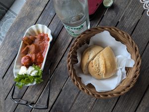 Curry-Wurst at nina's ess-Art in Immendingen