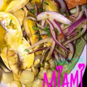 Mishroom Ceviche at Merkado 31 in Miami Beach