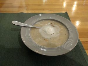 soup at Cloud Kitchen in Beijing